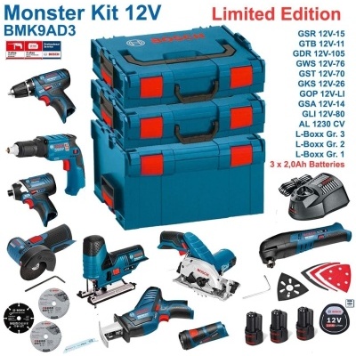 Pack Electroportatif 8 Outils Bosch