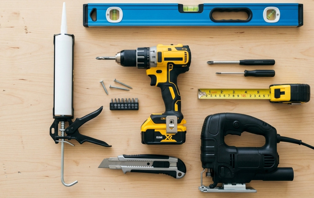 Outillage salle de bain : les outils indispensables pour votre rénovation