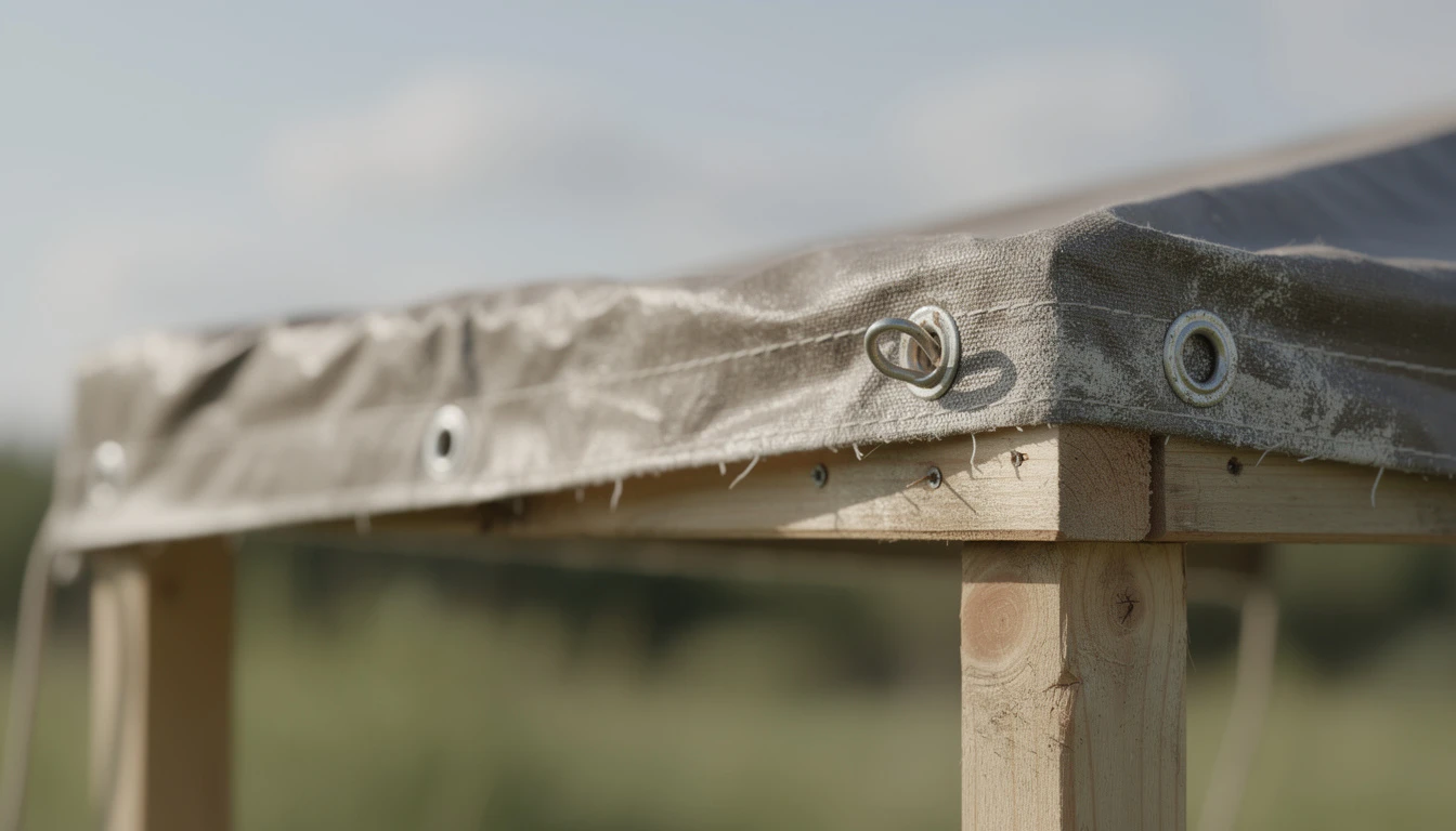 Bâche Sur Mesure avec Œillets : Protection Durable et Personnalisable