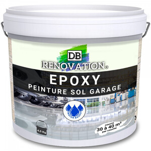 Peinture Resine Epoxy Sol Beton Garage